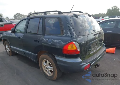 2004 Hyundai Santa Fe из США, поврежденный, VIN KM8SC13024U808395